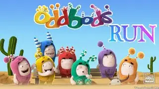 Oddbods Turbo Run - Christmas Newt Android Gameplay | Kick Tom
