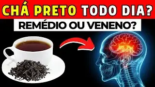 Ch&aacute; PRETO todos os dias: 7 mudan&ccedil;as no seu corpo (a 4&ordf; surpreende)