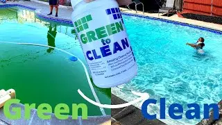 Green to Clean Pool | ThePerkinsTube | pool Maintenance |  flash back 2020