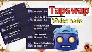 Tapswap video code| Tapswap code daily| Tapswap code| tapswap all video code