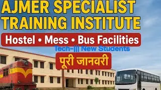 RRB Ajmer Tech-3 , STI , New students, Division-jodhpur, Ajmer, Bikaner|| Ayan Pilot74||
