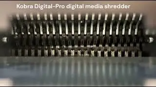 Kobra Digital Pro digital media shredder 數位媒體粉碎機 SSD / CD