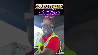 CDL Air Brake Check | State Exam Guide (Pass Your CDL Test!)