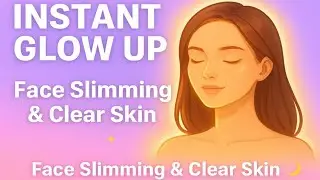 Instant Glow Up, Face Slimming & Clear Skin Subliminal &ndash; 100% Fast Results ✨💎🌙