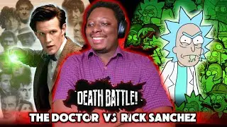 THE DOCTOR VS RICK SANCHEZ (Doctor Who Vs Rick & Morty) Death Battle REACTION