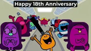 Happy 18th Anniversary to The Mr. Men Show