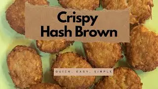 hash brown recipe in Urdu Hindi| Mcdonalds hashbrown recipe| quick potato snack for kids@AesraFoods