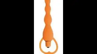 Climax Silicone Vibrating Bum Beads Waterproof Ora