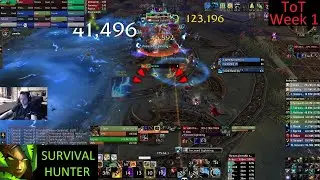 Throne of Thunder 25 man 4/12 H - Survival Hunter PoV - Week 1 MoP Phase 3 - 12-13-25