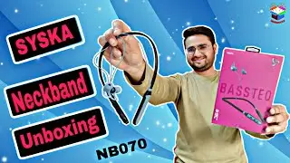 syska neckband | syska neckband bluetooth | SYSKA BASSTEQ | syska bassteq nb070 | NB070 | SYSKA