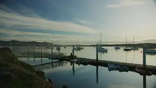 Man Getting Canoe Stock Video