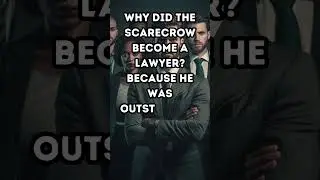 The Scarecrow's Courtroom Drama: How Outstanding Arguments Led to a Law Degree! #hilarious #jokes