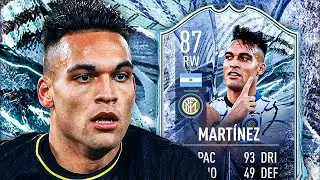 EL TORO! 🐂 87 FREEZE LAUTARO MARTINEZ PLAYER REVIEW! - FIFA 21 Ultimate Team