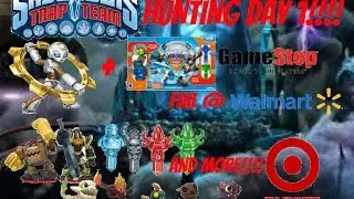 Skylanders Trap Team Hunting Day 1!!!:D - All Trap-Masters, Cores, Traps, AND MORE!!!:D