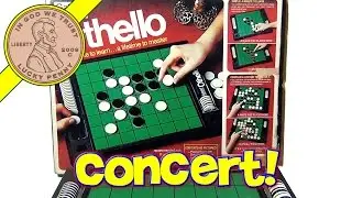 How To Play The Game Othello Board Game, 1978 Gabriel Toys - A Minute To Learn..A Lifetime To Master
