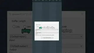 What does Buffer Size mean in audio?