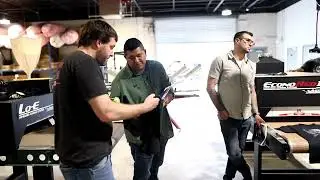 Part #2  reactive dye shirts & discharge water-base with Jesse from Matsui USA. Highlight open house