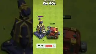 Monolith vs Wall wrecker in coc #shorts #ytshorts #coc