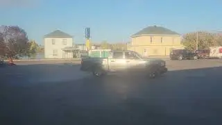 DaKota doing donuts