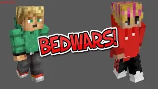 Me and Heroesdany playing Doubles Bedwars!