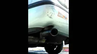 Saab 900 SE Turbo with resonator delete 2.5 pipes NG900
