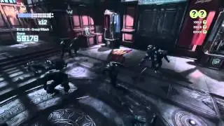Batman: Arkham City (PC) - I'm fast (No counter icons, no focus mode, game running at 150% speed)