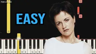 The Cranberries - Linger | EASY Piano Tutorial by Pianella Piano