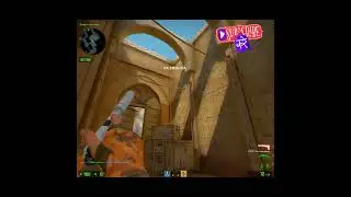 СМОК НА ЛОНГ dust 2 #csgo #kz #games #bhop #shorts