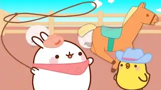Molang y Piu Piu | Los Vaqueros | Dibujos animados para ni&ntilde;os