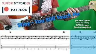Sting - You Still Touch Me (Bass cover with tabs)