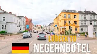 Driving in Germany 🇩🇪 from Lübeck to Negernbötel in June 2024