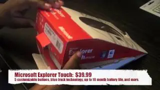 Microsoft Explorer Touch unboxing