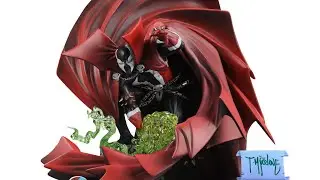 Spawn Black White & Red All Over 1:10 Scale Statue