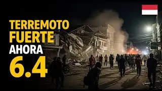 &iexcl;ALERTA! FUERTE TERREMOTO SACUDE MAGNITUD 6.4 &iexcl;JUSTO AHORA! TERREMOTO 6.4 DESPIERTA A INDONESIA