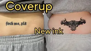 Cover Up Tattoo Transformation | Tribal Blackwork Design at TGC Tattoo Ho Chi Minh