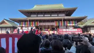 節分👹成田山の豆まき　　　　　　　　　　　　　#節分 #成田山新勝寺 #豆まき #日本の行事 #迫力
