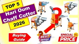 Best Hari Oum Chaff Cutter in India 2026 ⚡ Kutti Machine Price List⚡ Best Chaff Cutting Machine