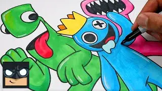 Drawing RAINBOW FRIENDS 🌈 Draw & Color