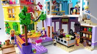 Объединяем общественный центр LEGO Friends 🌈 и общественную кухню