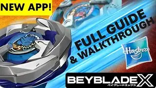 BEYBLADE X APP! Full Guide & Walkthrough On Hasbro's New Beyblade X App! How to Setup + How To Play