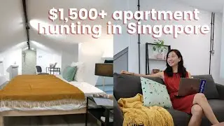 $1500+ SGD Apartment Coliving Hunting in Singapore | Bukit Timah walk up tour