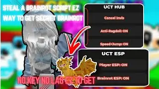 SECRET Brainrot Script 2025 🤯 | ESP + Speed + Anti-Ragdoll