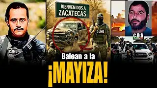 🚨 CJNG AT4C4 con DRONES al MAYITO FLACO en plena zona caliente de ZACATECAS