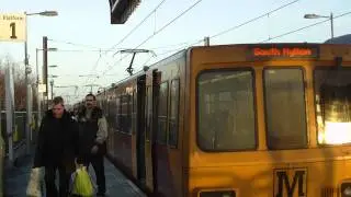 Tyne and Wear Metro - Metrocars 4034 and 4084 at Fellgate