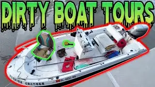 Dirty Boat Tours - Beaches the Boat on Ramp - Animal on Board?- E35