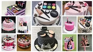 💄Makeup Theme Cakes Idea/Girl Birthday Cake Design 2025/Trending Cake Design/Makeup Cake Design#cake