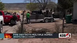 Grants community comes together to help following wildfire