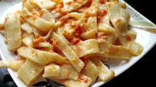 Homemade Suji Pasta | Easy Pasta Recipe | Quick Pasta Recipe
