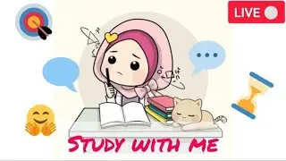 STUDY WITH ME | NEET 2026 | 12 Hrs study | #youtube #neetug #live #futuredoctor #medical #mbbs #neet