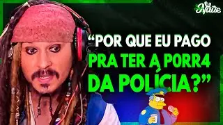 JACK SPARROW DISCUTE SOBRE POL&Iacute;TICA E ARMAMENTO |  Luiz Sparrow | S&oacute;sia do Johnny Depp